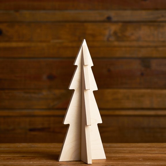 Slotted Trees, Set of 3