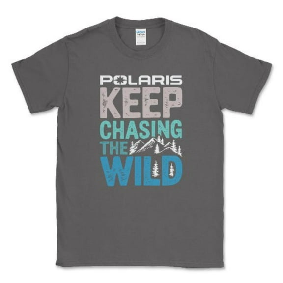 Big Tall Men Polaris Keep Chasing the Wild Adventure Tee