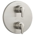 thumbnail image 2 of American Standard Studio S Two-Handle Thermostatic Valve Trim Kit in Brushed Nickel, 2 of 2