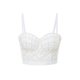 thumbnail image 4 of VISgogo Camisetas sin mangas para mujer con decoración de perlas, ropa de verano de silicona desmontable ajustable VISgogo moda, 4 of 9