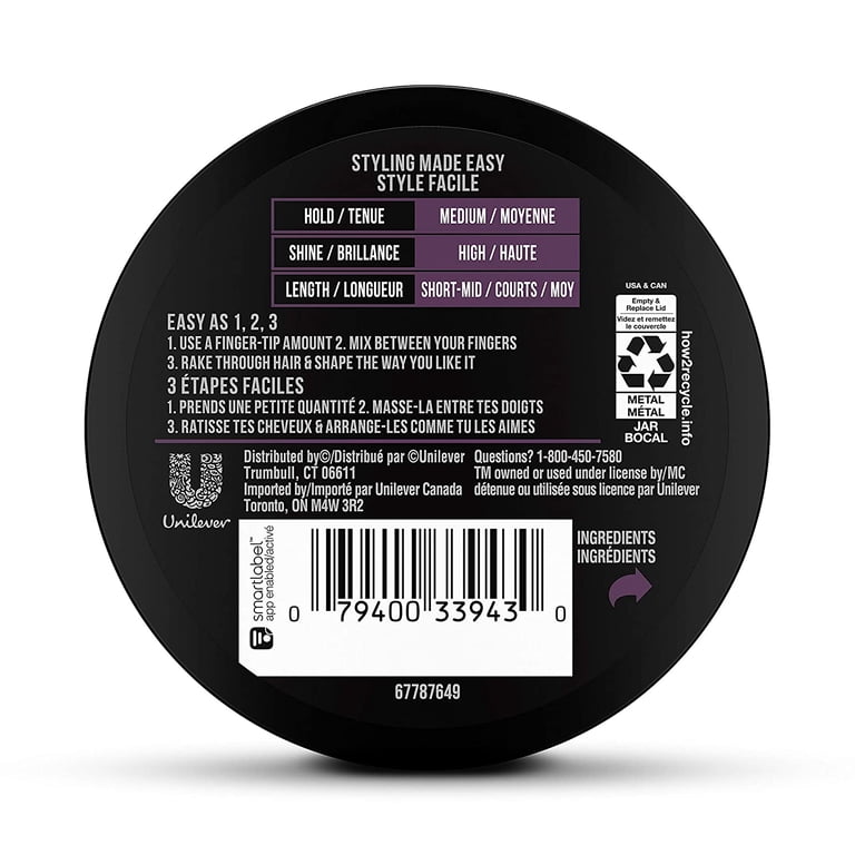 Axe Hair Pomade for Men, Medium Hold and Shine, 2.64 oz, Clean Cut