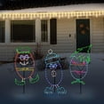 thumbnail image 2 of Holidynamics LED Outdoor Metal Frame 48in Jester Elf Christmas Display, 2 of 3