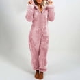 thumbnail image 1 of Pijama con capucha para el hogar, mono Mao Mao acolchado de terciopelo para mujer, estilo europeo y americano, para otoño e invierno, 1 of 6