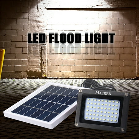 54 Leds Solar Powered Flood Light Sensor Motion Activated Security 54 Leds Solar Powered Flood Light