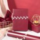 thumbnail image 4 of Papel de Regalo Mate Burdeos, Mini Rollo, Papel de Color Sólido Rojo Vino con Brillo Nacarado Perfecto para Navidad, Bodas, Cumpleaños, Día de San Valentín, Aniversario, 4 of 4