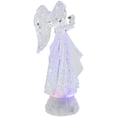 thumbnail image 3 of Northlight LED Lighted Acrylic Angel Christmas Snow Globe - 8.75", 3 of 6