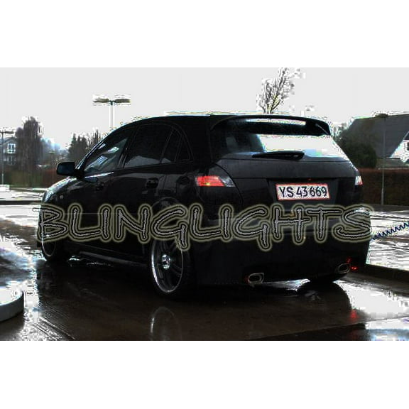 For 2006 2007 2008 2009 2010 2011 Kia Rio5 Tint Overlays Taillamps Taillights Tail Lamps Lights Smoke