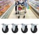 thumbnail image 5 of Ruedas De Goma, Ruedas Giratorias Industriales 4 Piezas Con Rodamiento Para Sillas Para Muebles Para Mesa De Café ANGGREK Otros, 5 of 8