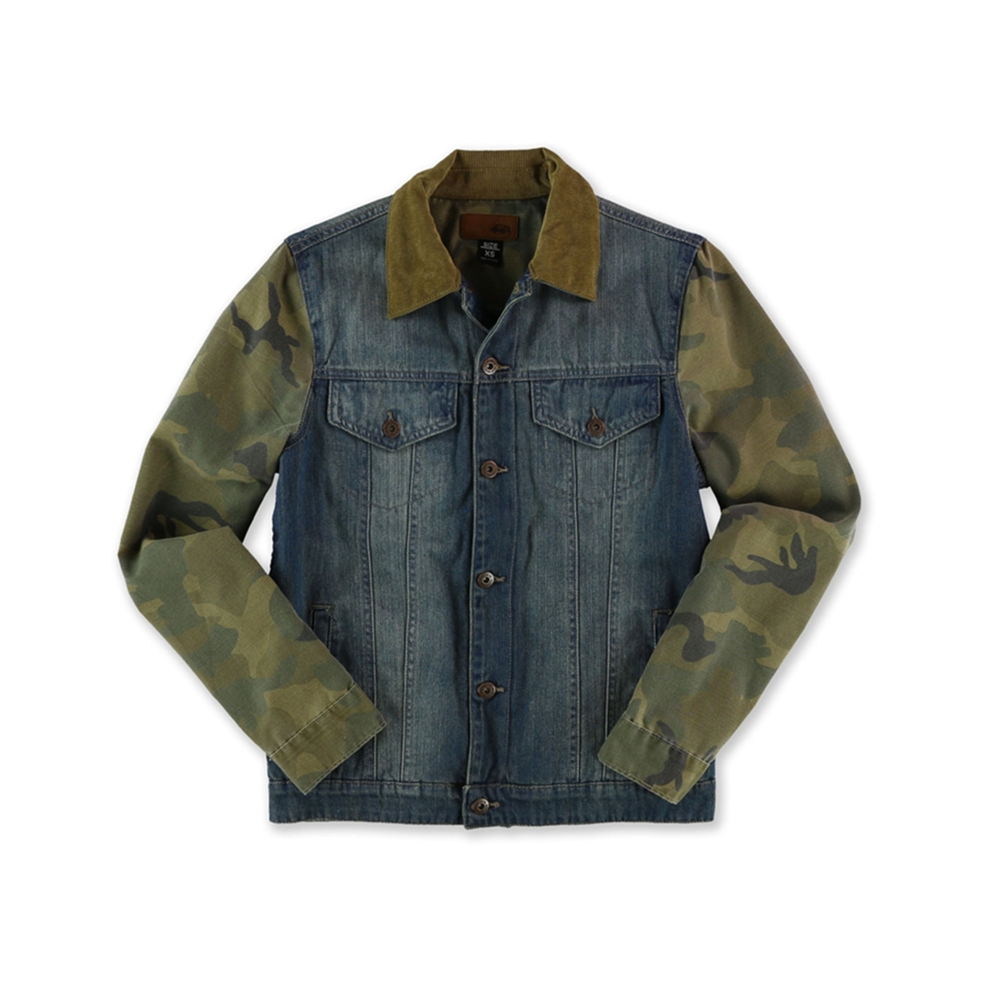 mens denim vest walmart