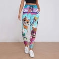 thumbnail image 2 of Super Kitties Women's Lounge Joggers Sweatpants Athletic Yoga Pants with Pockets, 2 of 8