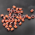 thumbnail image 2 of braveheart 100PCS Fish Eye Block Bead Round Small Smooth Beads Set Multi Color Fishing Accessory Lure Streams Pools Lakes 6MM 8MM, 2 of 6