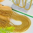 thumbnail image 6 of Triani 24Pcs 31.5 Inch 5 mm Mardi Gras Bead Necklaces Party Favor Beads for Men, Women & Kids Christmas Beads Necklace Costume for Wedding Birthday Baby Shower Supplies Decor(Gold), 6 of 7