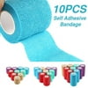 10pcs/set Waterproof First Aid Tape Health Care Self-Adhesive Cohesive Wrap Bandage