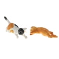 thumbnail image 1 of 2x2 Uds 1/12 Miniatura Gato Modelo Decoración Del Hogar Adornos De Resina Los 5x2x2cm CUTICAT Figuras de animales de casa de muñecas, 1 of 8