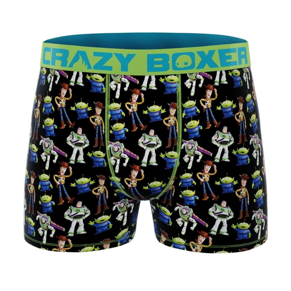 CRAZYBOXER Men's Underwear Toy Story Soft Original Boxer Brief Breathable