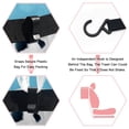 thumbnail image 3 of Spotted Dog Foldable Car Trash Bin with Lid, Leak-proof Mini Trash Can, Hanging Storage Bag for Car, 3 of 6