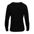 thumbnail image 4 of Playera George para Dama, Manga Larga Negro Talla EG, 4 of 4