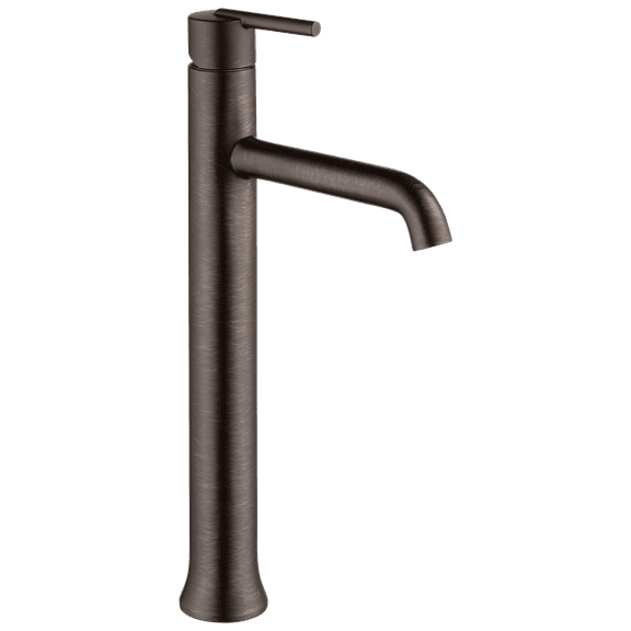 Delta Trinsic Single Handle Vessel Bathroom Faucet, Venetian Bronze