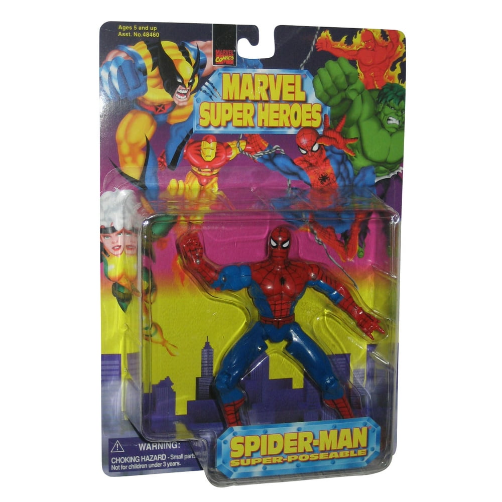 Marvel Universe SpiderMan SuperPoseable (1997) Toy Biz Figure