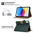 thumbnail image 4 of K-Lion for ipad 10th Gen 10.9" 2022 Folio Flip Case, Slim Lightweight Shockproof PU Leather Stand Magnetic Closure Case Card Slots Auto Wake Sleep Smart Case Cover for iPad 10th Generation,Green, 4 of 7
