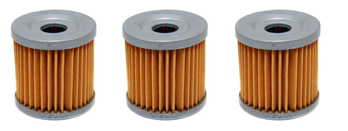 Kawasaki KFX400 KFX 400 Artic Cat DVX400 DVX 400 Oil Filter Filters 3-Pack