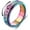 Colorful, variant on Jstyle Stainless Steel Fidget Rings for Anxiety for Women Spinner Ring 6mm Rose Gold Ring Thumb Ring Size 5-9