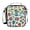 Flower and Fruits, variant on Haosy Lemons on Plaid Reusable Lunch Box Men/Women Insulated Lunch Bag for School Picnic Travel