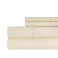 thumbnail image 1 of Aspire Linens HEM-500CTN-IVY-KG Hemstitch 500 Thread Count 100 Percent Cotton Sheet Set - King - Ivory, 1 of 1