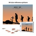 thumbnail image 6 of Sikiie Anzac Day Puzzle, Jigsaw Puzzles, Jigsaw Puzzles 1000 Pieces, Custom Jigsaw Puzzle for Adults (29.5×19.7in, Horizontal), 6 of 9