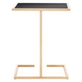 thumbnail image 7 of SAFAVIEH Neil Gold Leaf Accent Table Gold / Black, 7 of 7