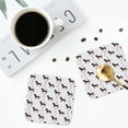thumbnail image 3 of Bingfone Vintage Dachshund Dog Leather Drinks Coasters with Set of 6,Suitable for Home Kitchen,Coffee Cup Coasters Home Gift, 3 of 7