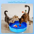 thumbnail image 2 of Juguete de piscina para gatos Eelexa portátil con 6 juguetes acuáticos en forma de pez, 2 of 8
