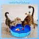 thumbnail image 2 of Juguete de piscina para gatos Eelexa portátil con 6 juguetes acuáticos en forma de pez, 2 of 8