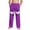 Purple, variant on Boys Novelty Face Print Sweatpants Pajama Bottoms Soft Lounge Pants Comfy Elastic Waist Pockets Orange,Size 4 T