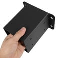thumbnail image 5 of MLINS 2pcs Heavy Duty Metal Post Bracket For Fence Base And Deck Anchor Support Bracket Accessory For Wood Post And Mailbox Mounting, 5 of 8