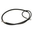 thumbnail image 1 of Galfer Front Steel Braided Brake Line Standard Length Black for Yamaha YZ400F 1998-1999, 1 of 1