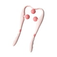 thumbnail image 2 of Masajeador eléctrico de cuello, portátil, ligero, de cintura, 3 niveles de profundidad. Rosa, 2 of 9