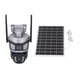 thumbnail image 1 of Cámara De Seguridad Del Hogar, Soporte De Cámara Solar Inalámbrica 4G Rastreo De Movimiento De 2 3K 4MP Con Un Panel Solar De 7.5W Para Villa Para La Escuela, 1 of 7