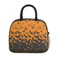 thumbnail image 2 of Womens Orange Halloween Bats Lunch Box for Work,Insulated Lunch Bag for Women,Loncheras Para Mujer,Leakproof Adult Lunch Bag for Work,Beach,Travel,Picnic,Camping, 2 of 7