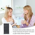 thumbnail image 4 of Raindrops Grey Storage Organizer for Miscellaneous Items, 1 Piece, 32x15 Inches, and Spacious, 4 of 6