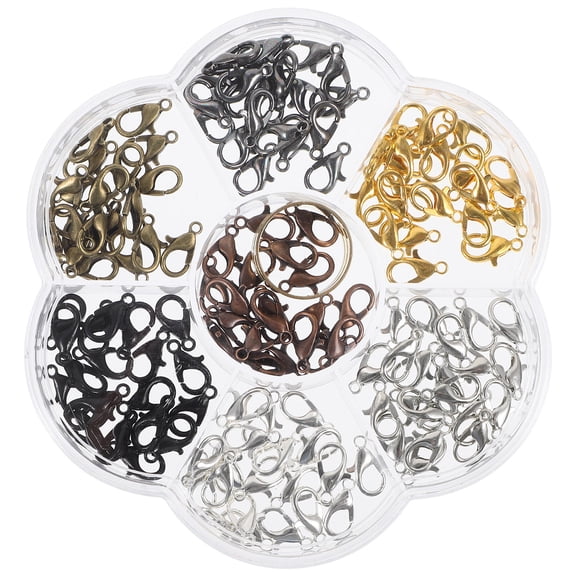 Milisten Curved Metal Claw Clasp Comfortable Touch for Handmade Accessories