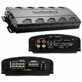 Lanzar 6000W 4-Channel MOSFET Vehicle Audio Amplifier with Bass