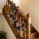 thumbnail image 5 of Guirnalda de flores artificiales de seda de 1,7 m para colgar en la pared | Guirnalda floral de imitación morada y rosa para decoración de interiores, 5 of 6