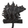 thumbnail image 5 of Ebros Whimsical Black Bear Toilet Paper Holder Bathroom Wall Decoration 8.25"H, 5 of 9