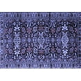 thumbnail image 1 of Ahgly Company Indoor Rectangle Persian Blue Traditional Area Rugs, 4' x 6', 1 of 4