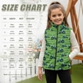 thumbnail image 7 of Pzuqiu Truck Print Kids Sleeveless Vests Casual Clothes for Boy 9-10 Versatile Soft Winter Lightweight Sleeveless Fleece Jacket with Practical Wind Proof for Outdoor Activities, 7 of 7