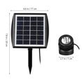 thumbnail image 3 of Solar Pond Light Submersible Led Light Fountain Lights Led Underwater Yard Lights, 3 of 4