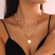 thumbnail image 5 of Delicados collares de perlas para mujer y niña Collar de perlas chapado en oro Collar de cadena con perlas Collar gargantilla de perlas finas y largas Joyas de boda Regalo, 5 of 7