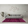 thumbnail image 3 of Ahgly Company Indoor Square Persian Pink Traditional Area Rugs, 6' Square, 3 of 4