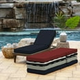 thumbnail image 6 of Arden Selections ProFoam Performance Outdoor Chaise Lounge Cushion 46 x 21, Classic Navy Blue, 6 of 13